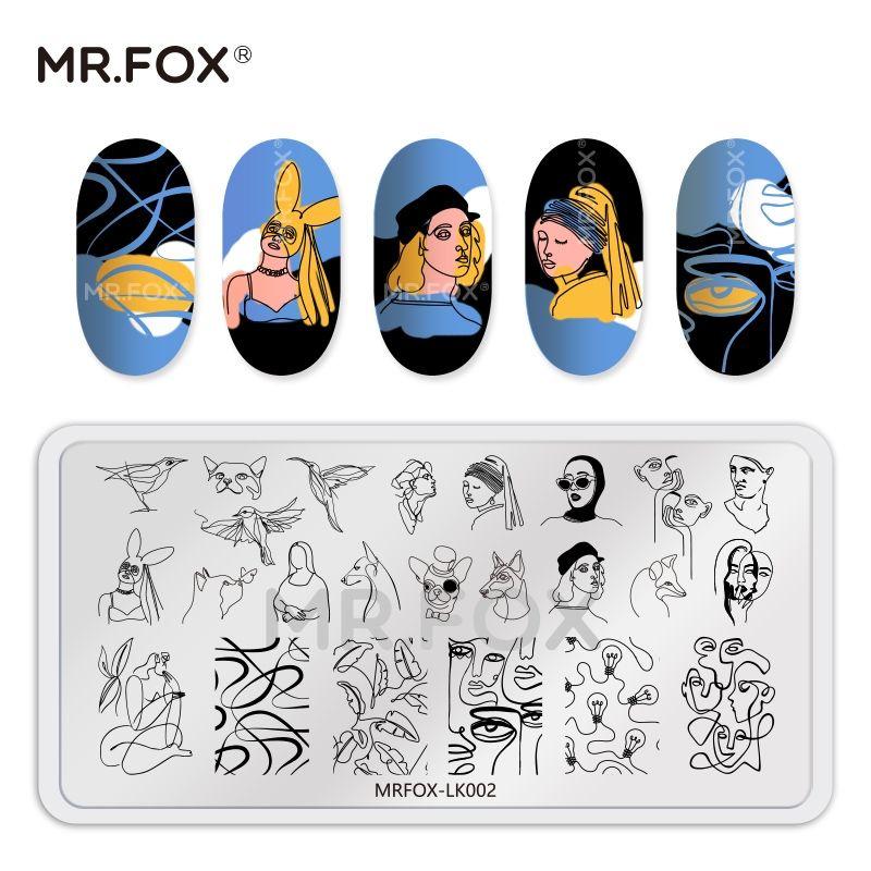 狐狸先生美甲鋼板系列-細節圖3