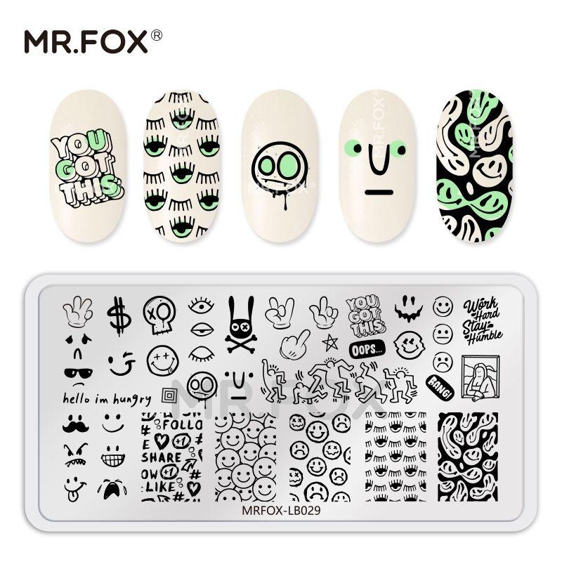 狐狸先生美甲鋼板系列-細節圖5