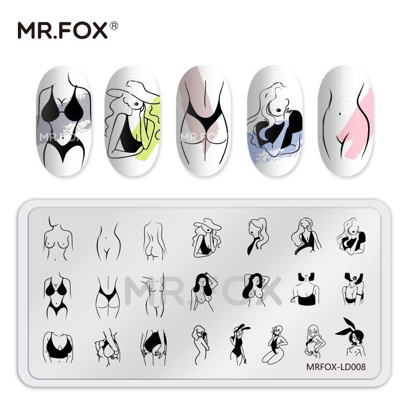 狐狸先生美甲鋼板系列-細節圖8