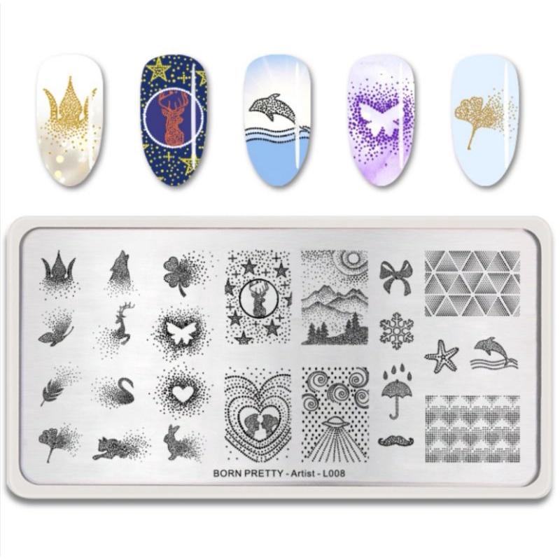 BP 各主題系列美甲鋼板-細節圖3