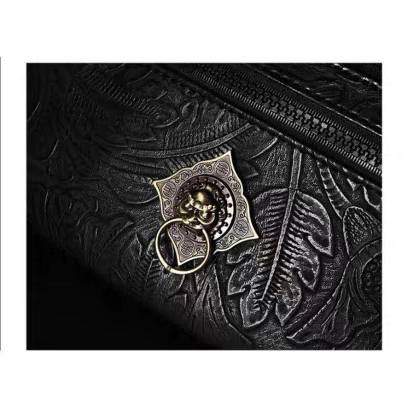 重工刺繡系列 側背腰包-細節圖6