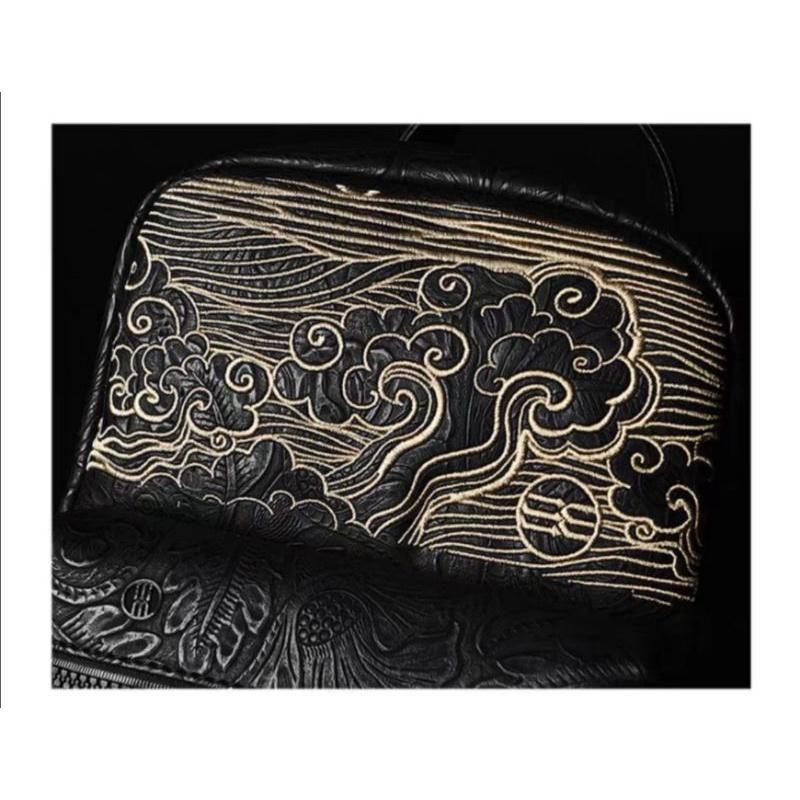 重工刺繡系列 側背包-細節圖6
