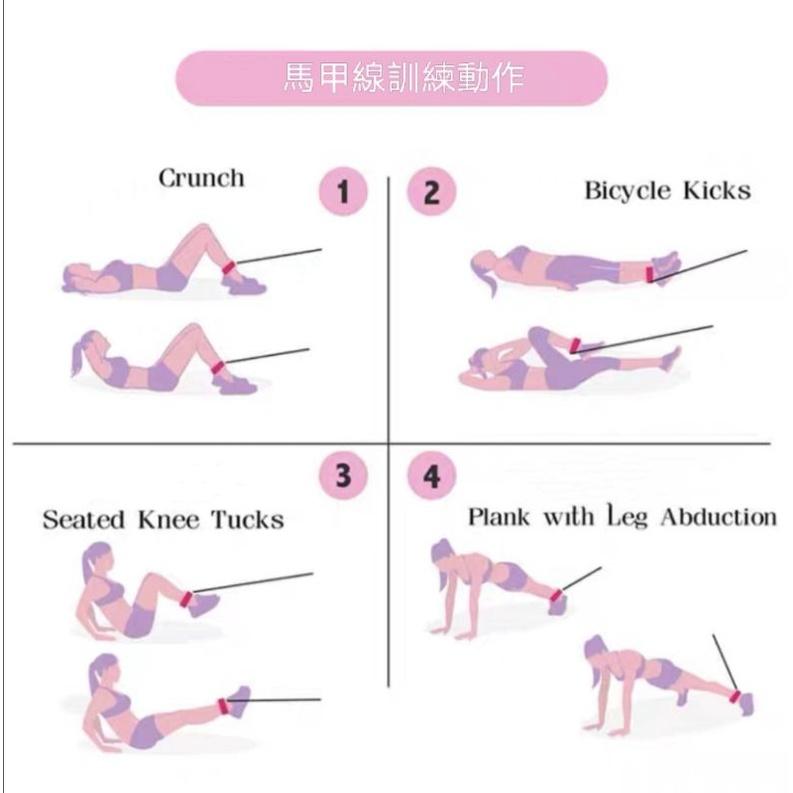 彈力繩腳環套組合 居家健身-細節圖7