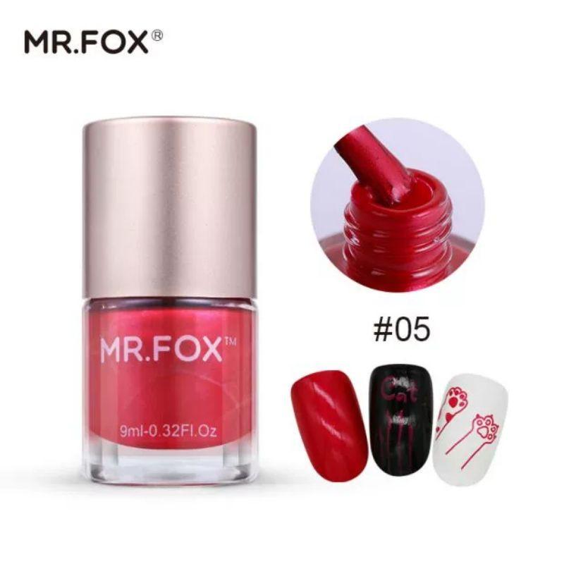 狐狸先生珠光轉印指甲油-細節圖2