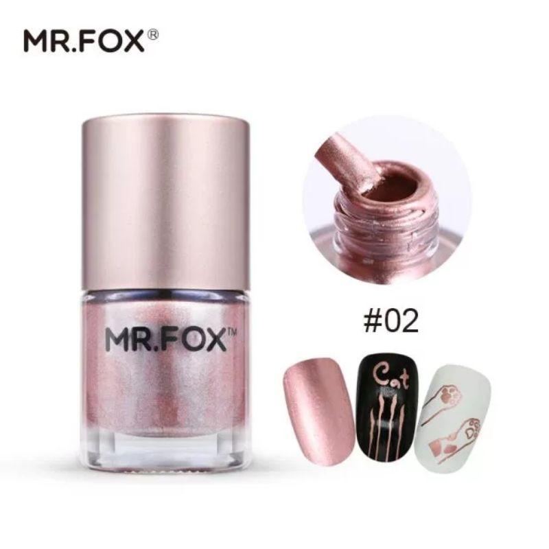 狐狸先生珠光轉印指甲油-細節圖3