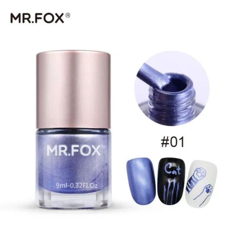 狐狸先生珠光轉印指甲油-細節圖6