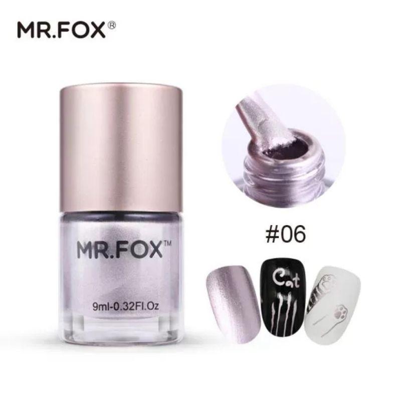 狐狸先生珠光轉印指甲油-細節圖7