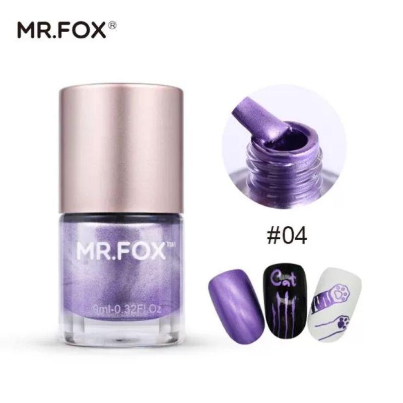 狐狸先生珠光轉印指甲油-細節圖8