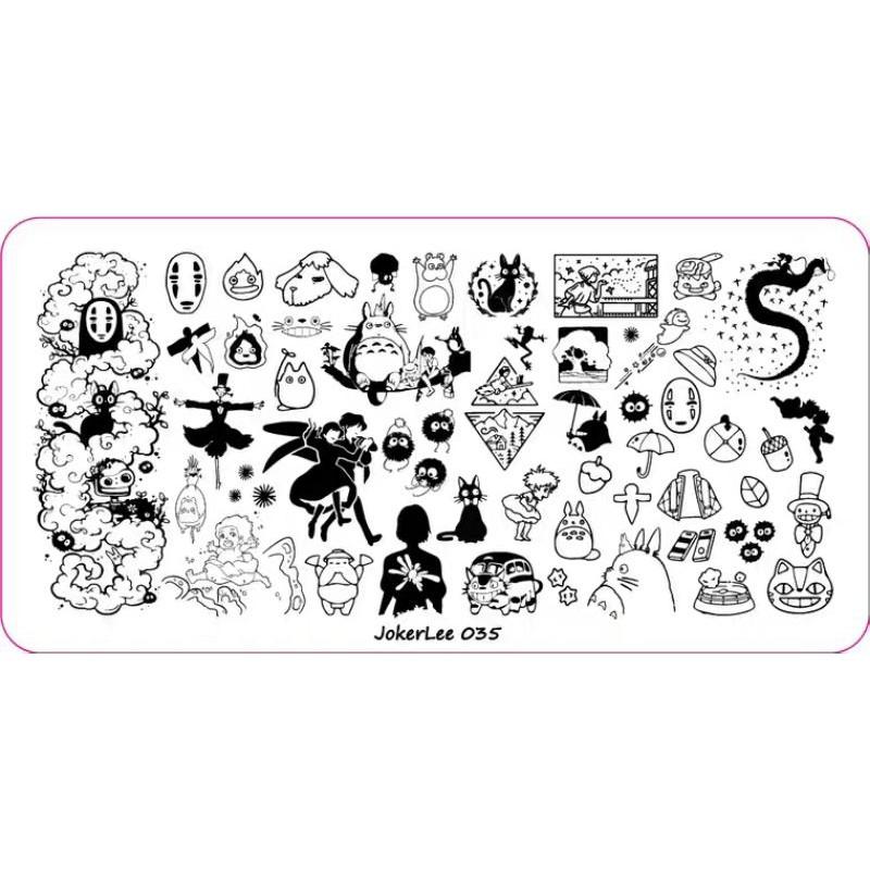 JL系列美甲長鋼板3 卡通 龍貓-細節圖4