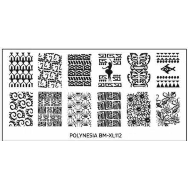 玻里尼西亞系列美甲鋼板-細節圖4