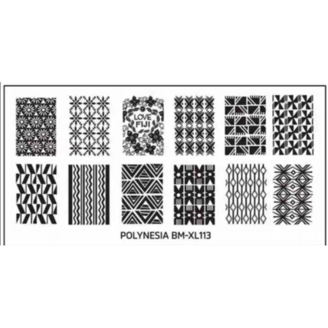 玻里尼西亞系列美甲鋼板-細節圖8