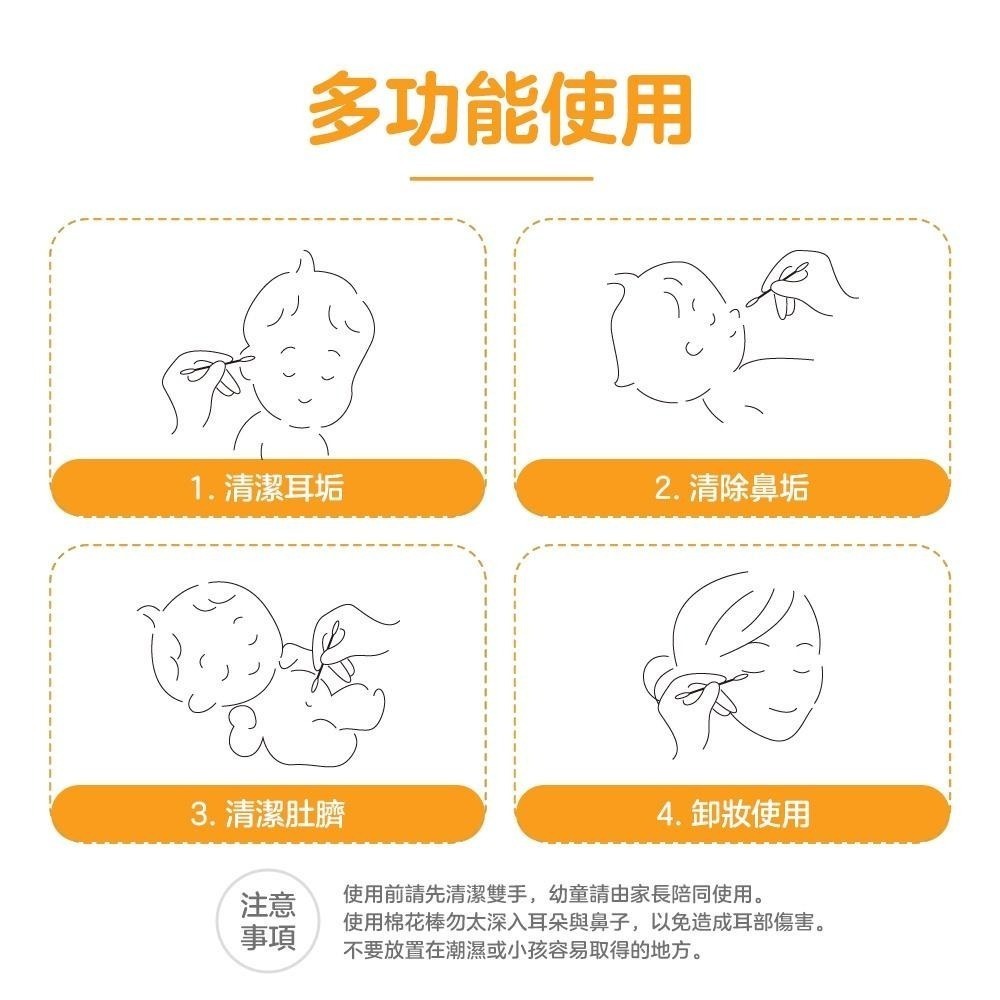 【現貨附發票】奈森克林 細軸棉棒 細軸棉花棒 600支 /袋-細節圖4