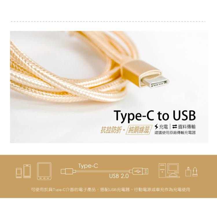 【現貨附發票】KINYO 耐嘉 USB Type-C 3A極速充電傳輸線 1.2m /條 USB-C2-細節圖5