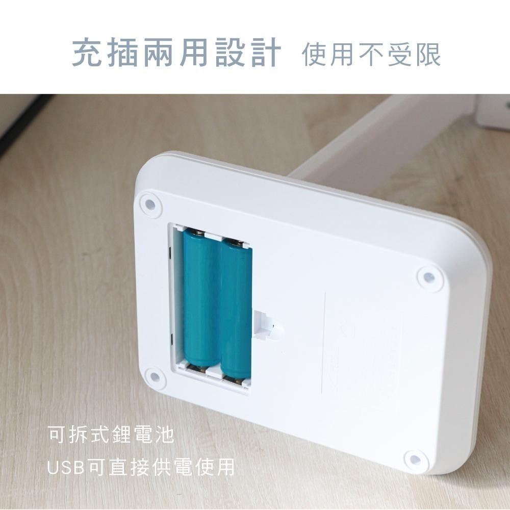 【現貨附發票】KINYO 耐嘉 折疊雙燈頭LED檯燈 照明燈 露營燈 1入 PLED-4180-細節圖7