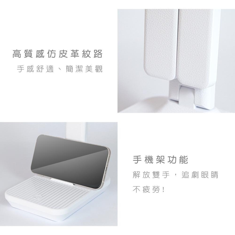 【現貨附發票】KINYO 耐嘉 折疊雙燈頭LED檯燈 照明燈 露營燈 1入 PLED-4180-細節圖8