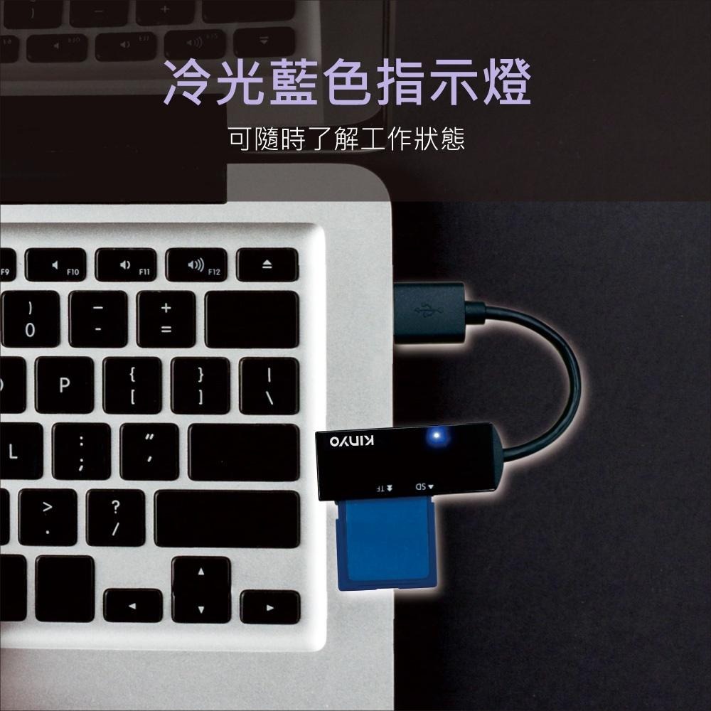 【現貨附發票】KINYO 耐嘉 雙槽迷你讀卡機 1入 KCR-219-細節圖9