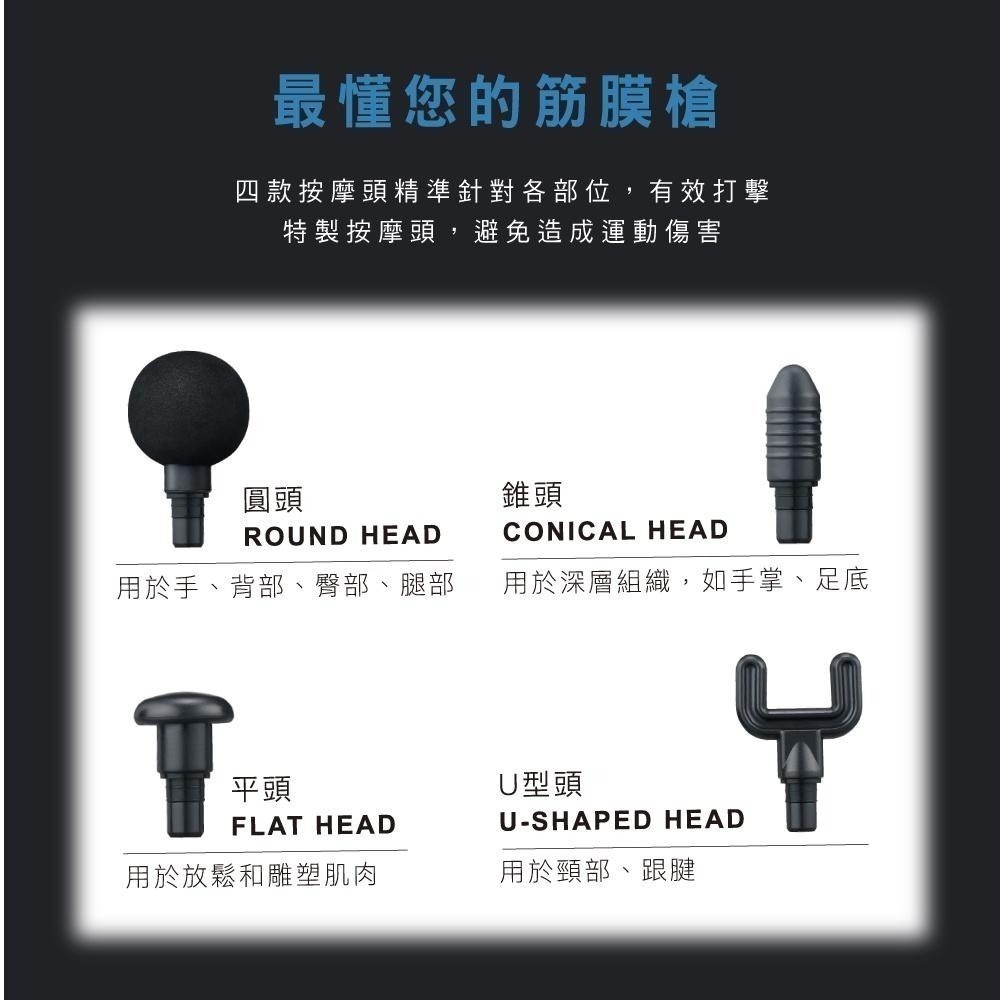 【現貨附發票】KINYO 耐嘉 深層舒緩筋膜槍 1入 FG-79-細節圖7