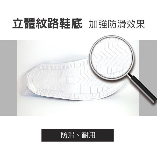 【現貨附發票】KINYO 耐嘉 磨砂白防雨鞋套 1雙入 RAS-5730-細節圖6