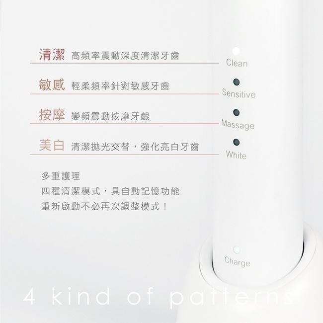 【現貨附發票】KINYO 音波電動牙刷 1入 ETB-830 (適用刷頭型號 ETB-830-2 ETB-830-3 )-細節圖6