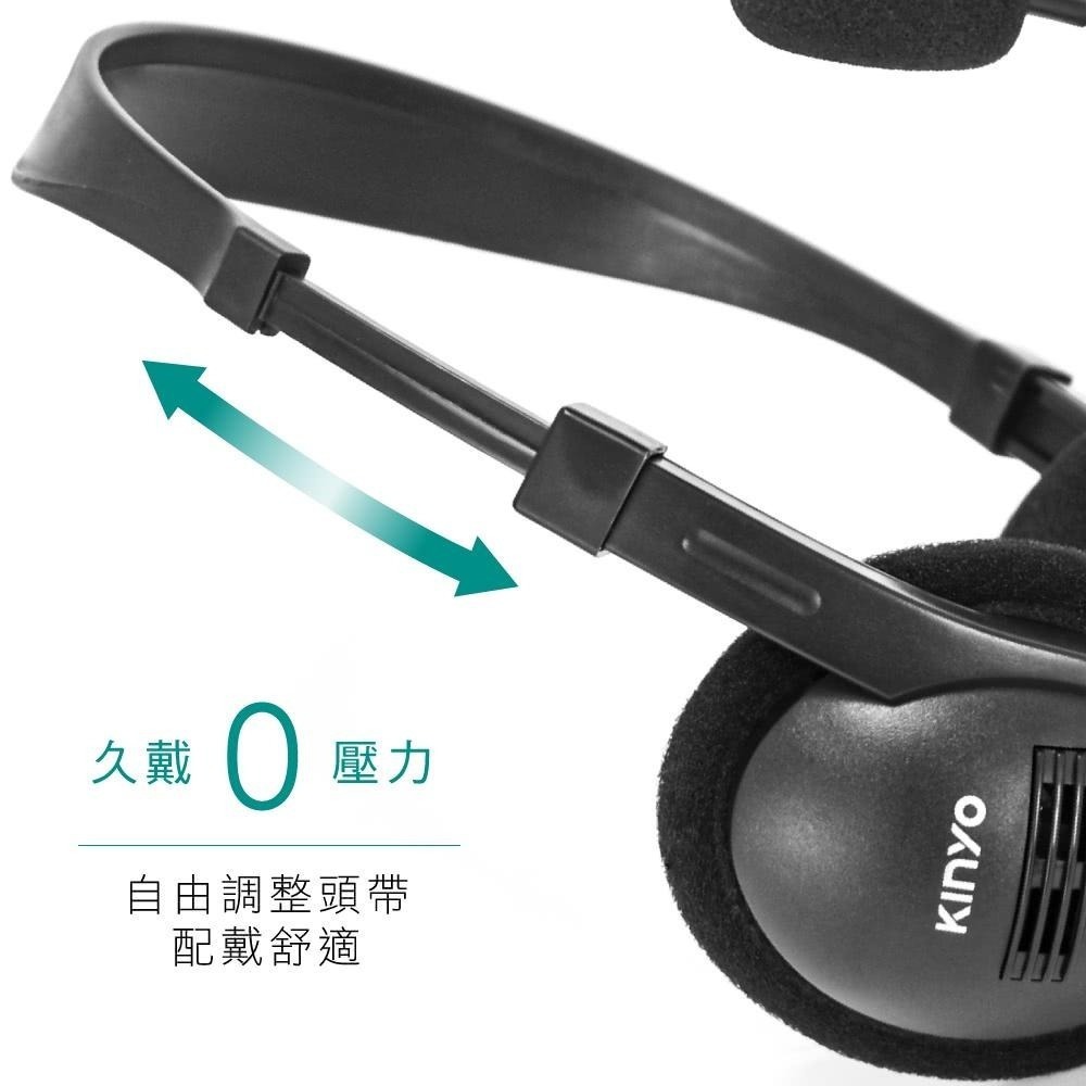 【現貨附發票】KINYO 耐嘉 經典耳機麥克風 1入 EM-2103-細節圖3