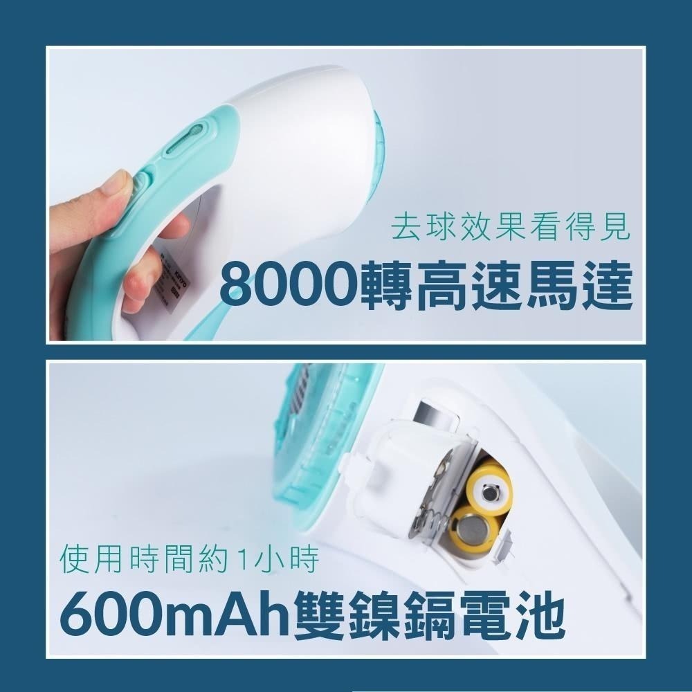 【現貨附發票】KINYO 耐嘉 USB充電式六葉除毛球機 1入 CL-522-細節圖5