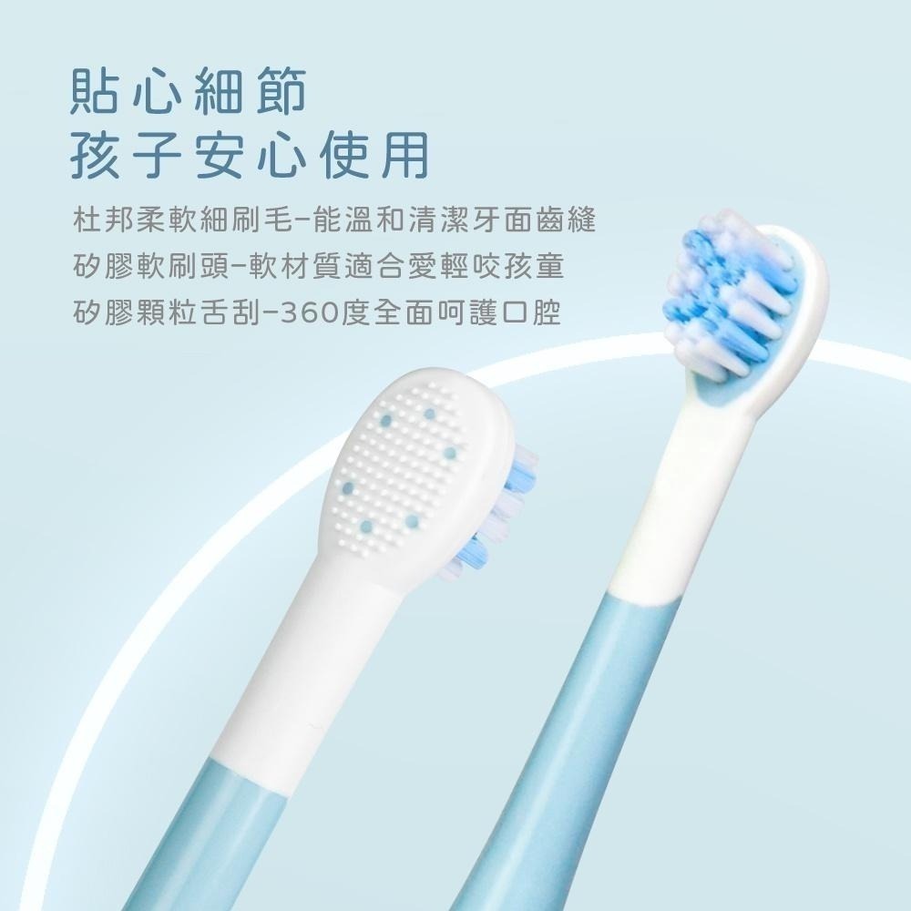 【現貨附發票】KINYO 兒童音波電動牙刷 1入 ETB-520 適用刷頭型號 ETB-520-1、ETB-520-2-細節圖6
