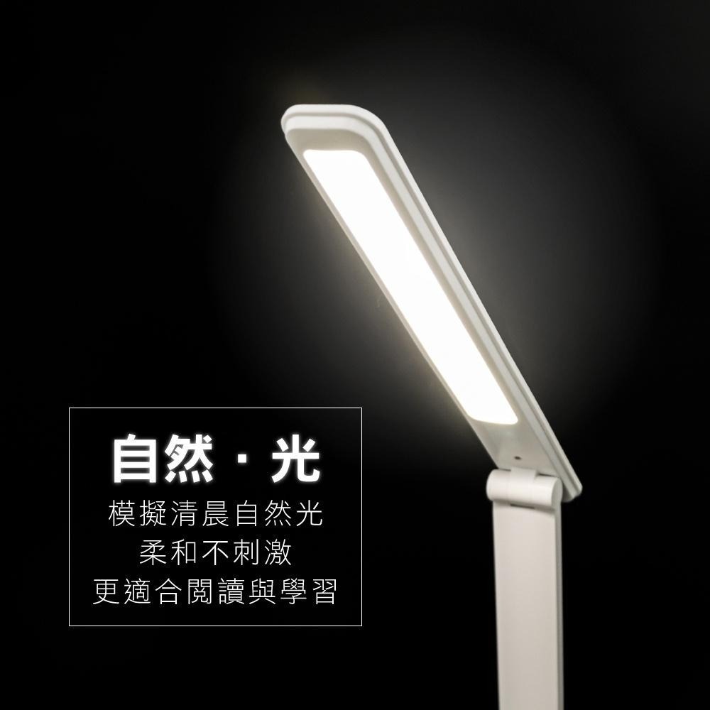 【現貨附發票】KINYO 耐嘉 無線摺疊LED檯燈 照明燈 露營燈 1入 PLED-4189-細節圖3