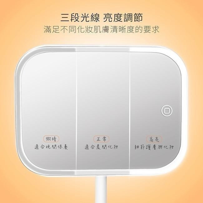 【現貨附發票】KINYO 耐嘉 LED觸控調光化妝鏡 1入 BM-077-細節圖3