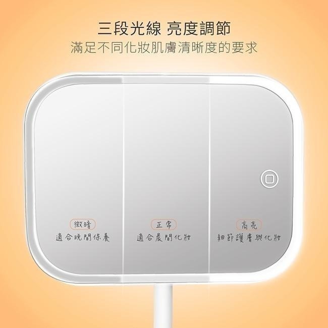 【現貨附發票】KINYO 耐嘉 LED觸控調光化妝鏡 1入 BM-077-細節圖3