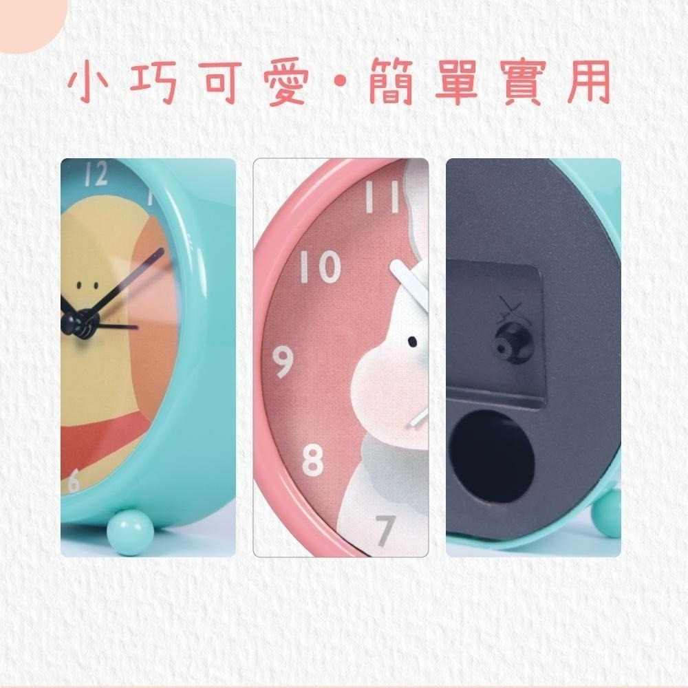 【現貨附發票】KINYO 耐嘉 鬍鬚家族靜音鬧鐘 1入 ACK-7105-細節圖5