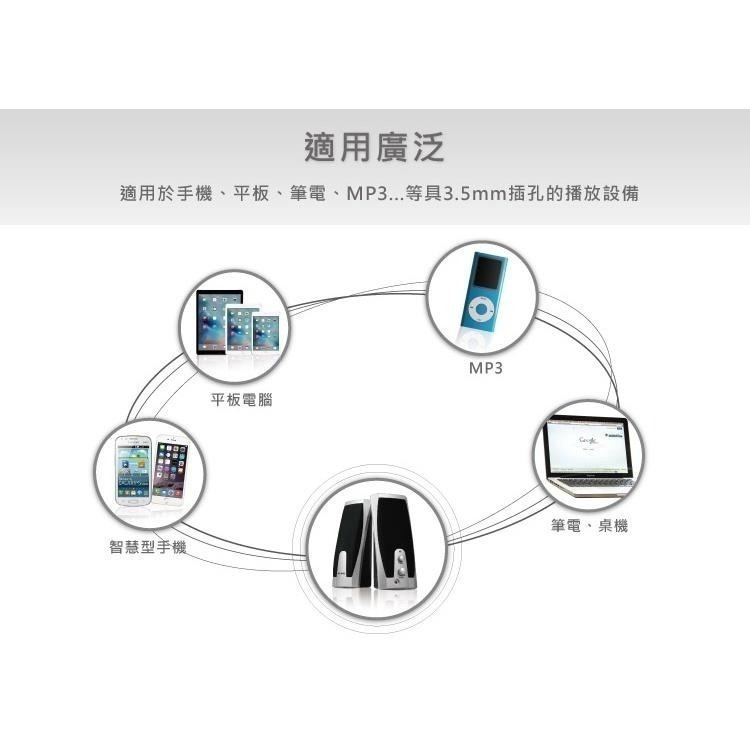 【現貨附發票】KINYO 耐嘉 USB多媒體音箱 電腦喇叭 1組 US-192-細節圖4