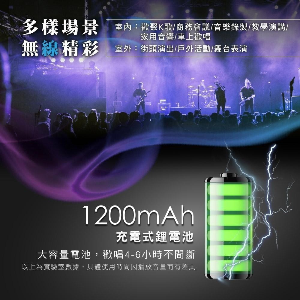 【現貨附發票】KINYO 耐嘉 藍牙行動K歌無線麥克風 藍牙麥克風 藍牙喇叭 1入 BDM-530-細節圖4