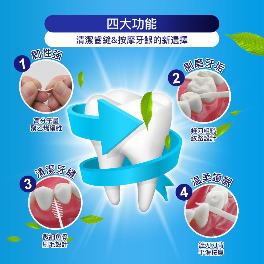 【現貨附發票】奈森克林 葉形牙籤刷 牙間刷 300支 /罐-細節圖6