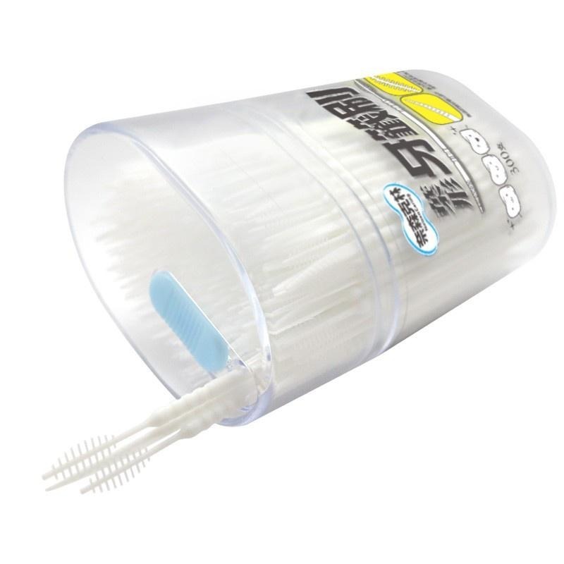 【現貨附發票】奈森克林 葉形牙籤刷 牙間刷 300支 /罐-細節圖8