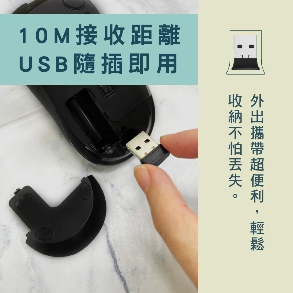 【現貨附發票】KINYO 耐嘉 2.4GHz 無線滑鼠 1入 GKM-538-細節圖4