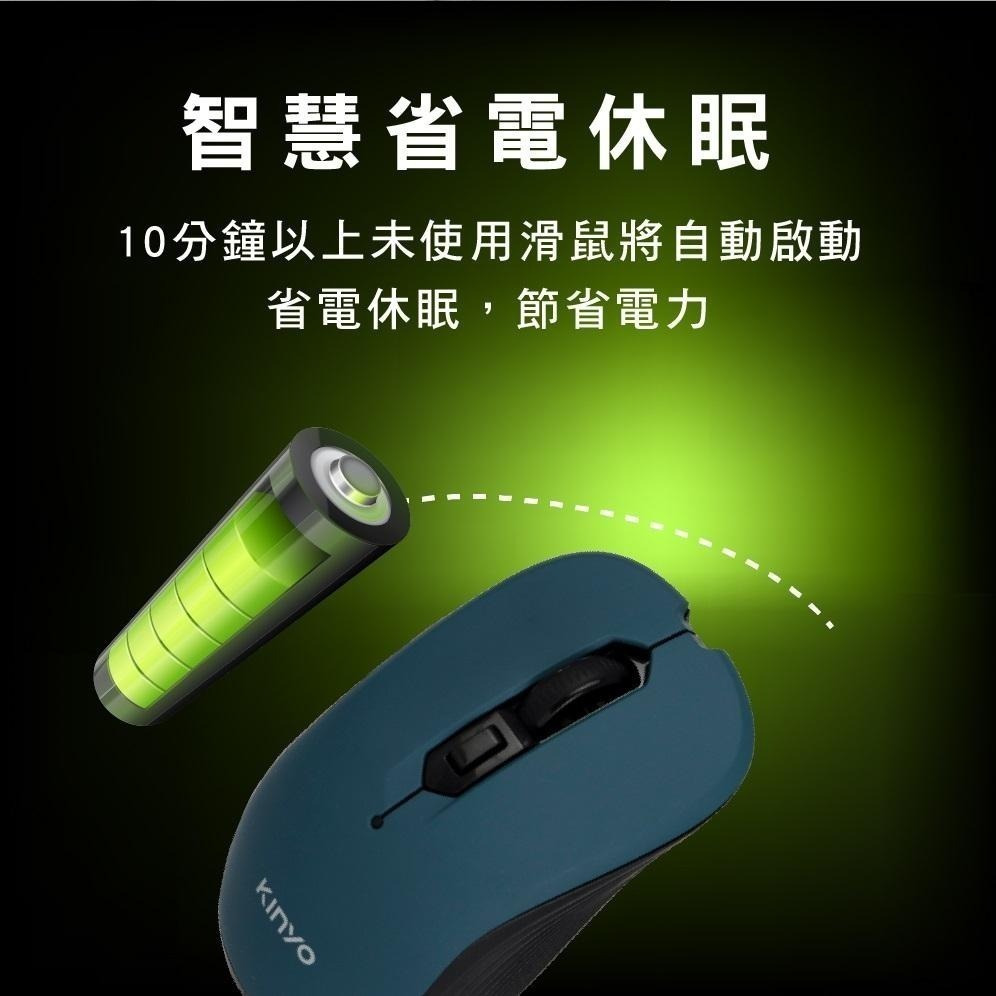 【現貨附發票】KINYO 耐嘉 2.4GHz 無線滑鼠 1入 GKM-538-細節圖5