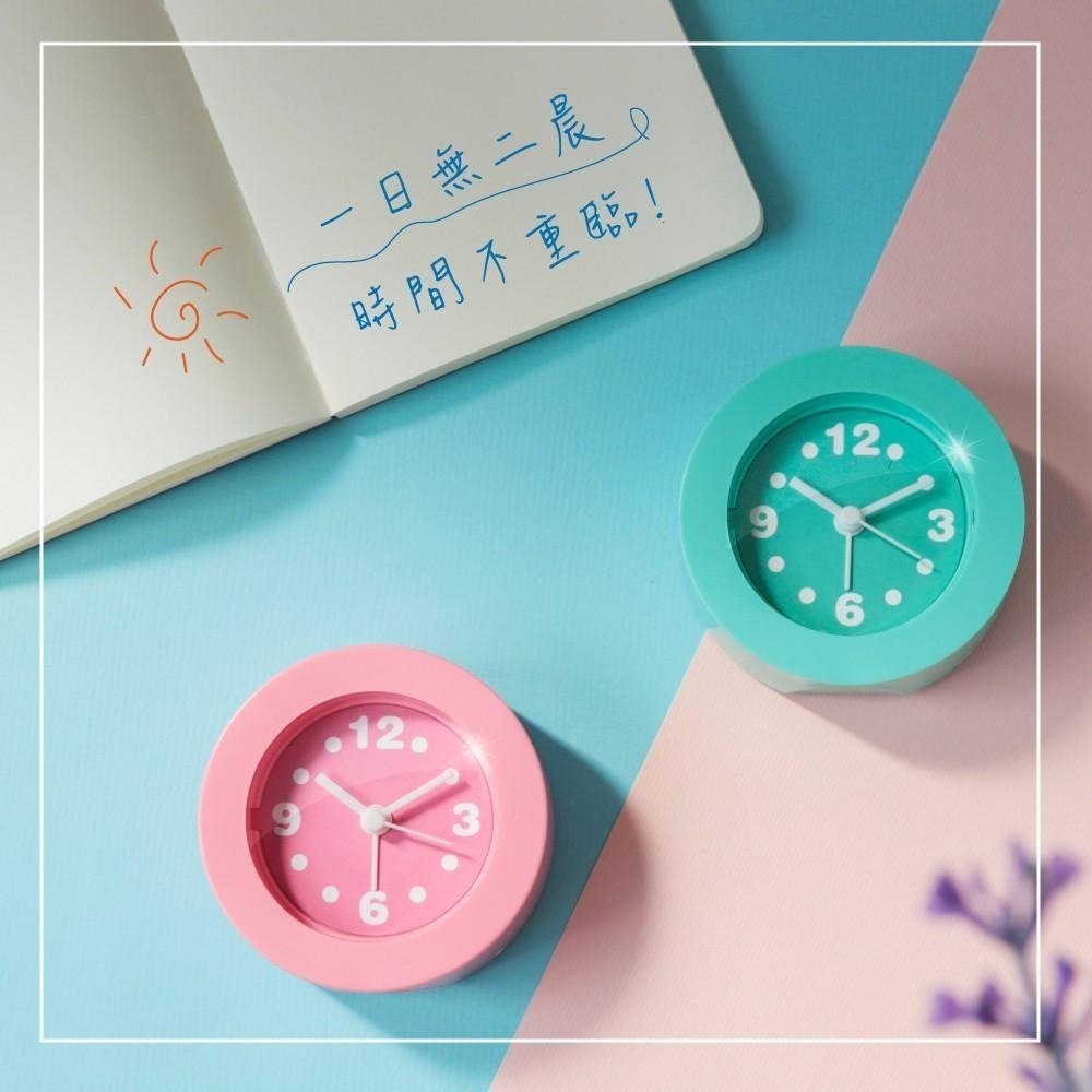 【現貨附發票】KINYO 耐嘉 馬卡龍迷你靜音鬧鐘 1入 ACK-7101-細節圖4