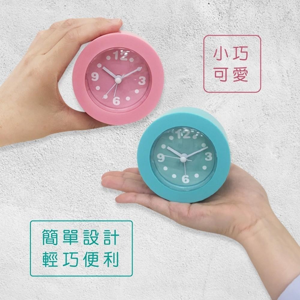 【現貨附發票】KINYO 耐嘉 馬卡龍迷你靜音鬧鐘 1入 ACK-7101-細節圖6