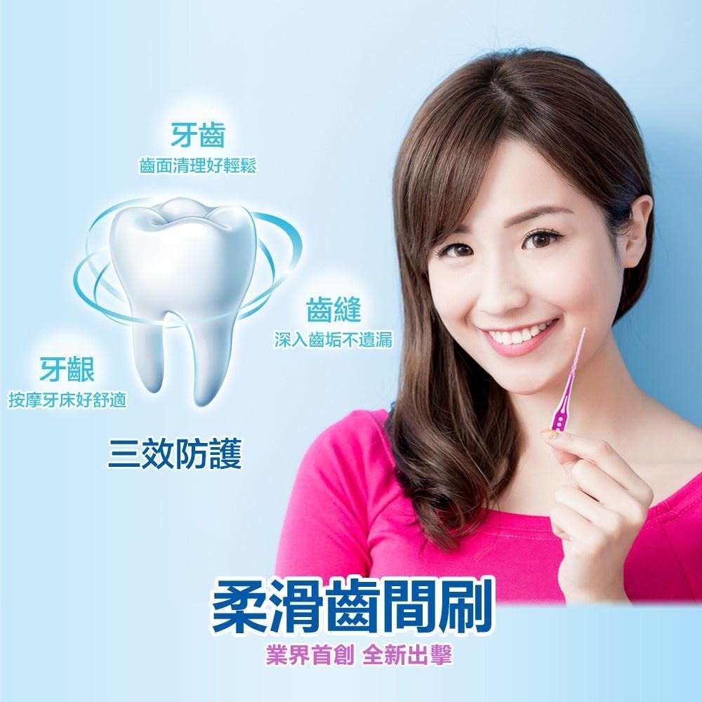 【現貨附發票】奈森克林 柔滑齒間刷 牙間刷 40支 /卡-細節圖2
