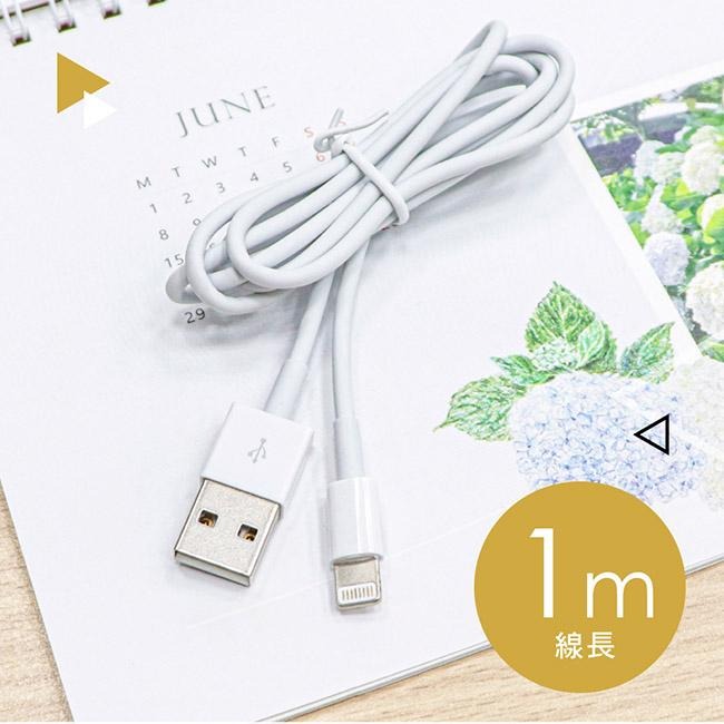 【現貨附發票】KINYO 耐嘉 Apple蘋果充電傳輸線 1m /條 USB-38-細節圖4
