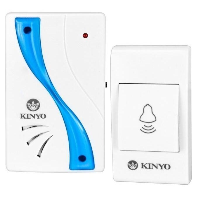 【現貨附發票】KINYO 耐嘉 交流式遠距離無線門鈴 1入 DBA-375-細節圖2