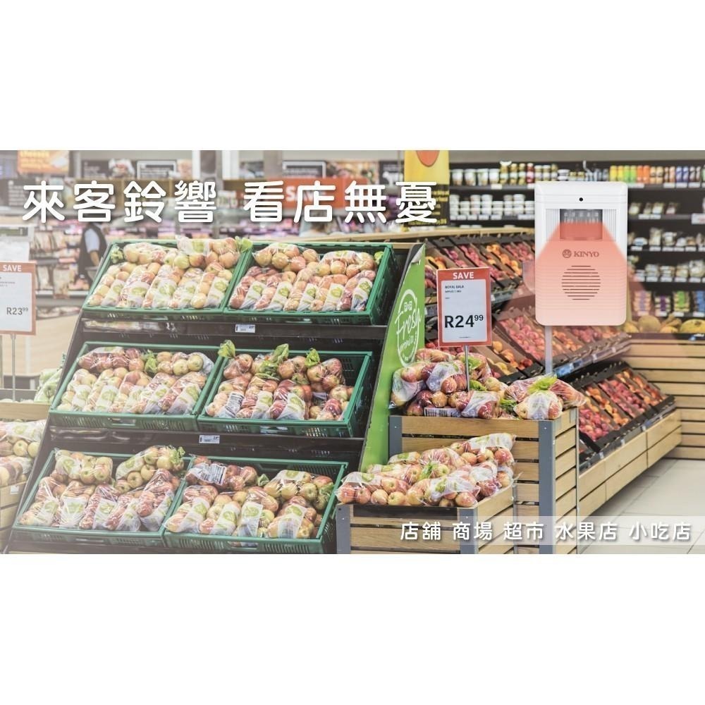 【現貨附發票】KINYO 耐嘉 來客報知器 無線門鈴 1入 R-008-細節圖4