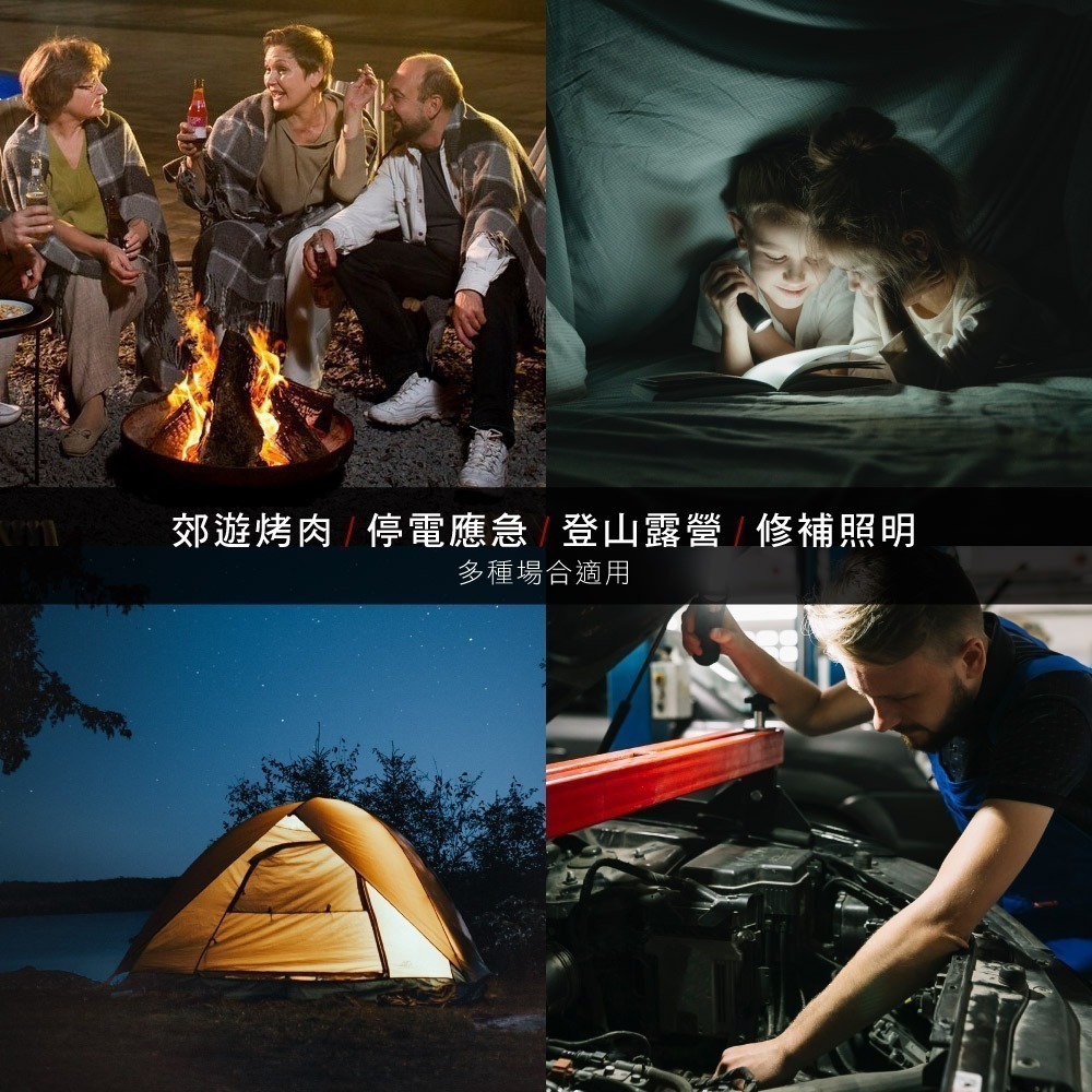 【現貨附發票】KINYO 耐嘉 電池式LED變焦手電筒 照明燈 露營燈 工作燈 LED手電筒 1入 LED-478-細節圖7