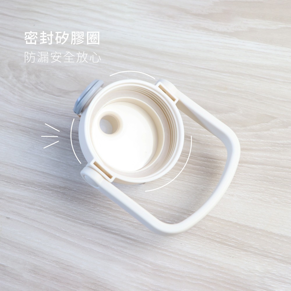 【現貨附發票】KINYO 耐嘉 1.6L大容量運動吸管水壺 冷水壺 冷水瓶 1入 可提 可背 可拆吸管 KIM-2215-細節圖4