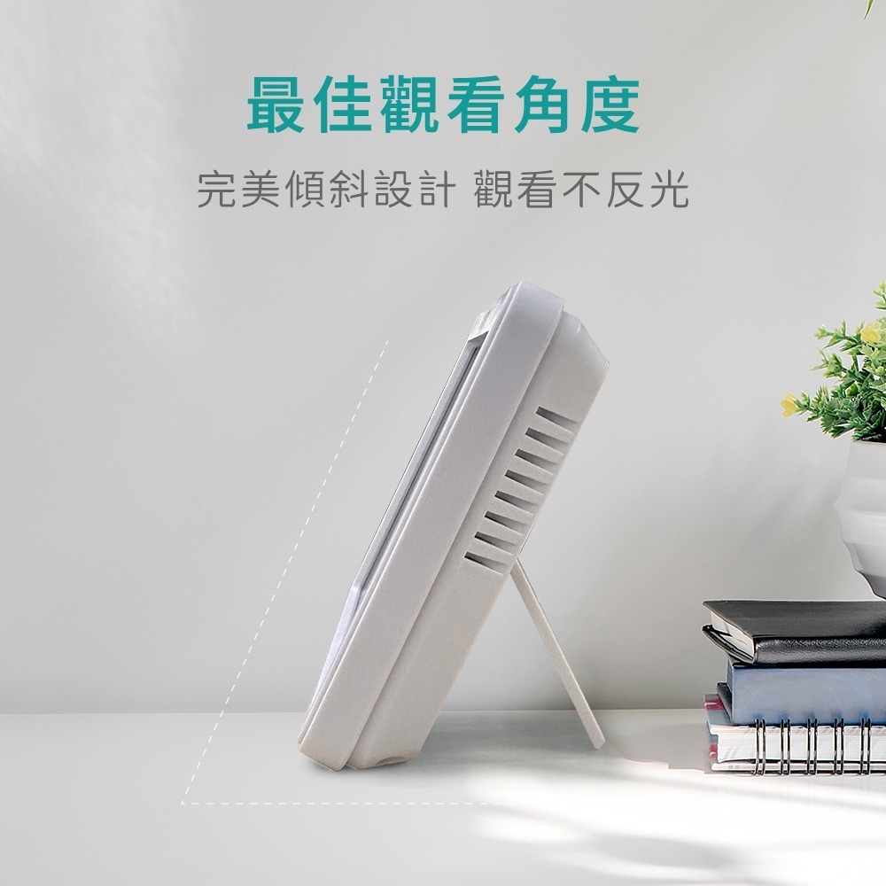 【現貨附發票】KINYO 耐嘉 電子式萬年曆大螢幕溫濕度計 日期/時間/鬧鐘/溫度/濕度/溫溼度計 1入 TC-25-細節圖8