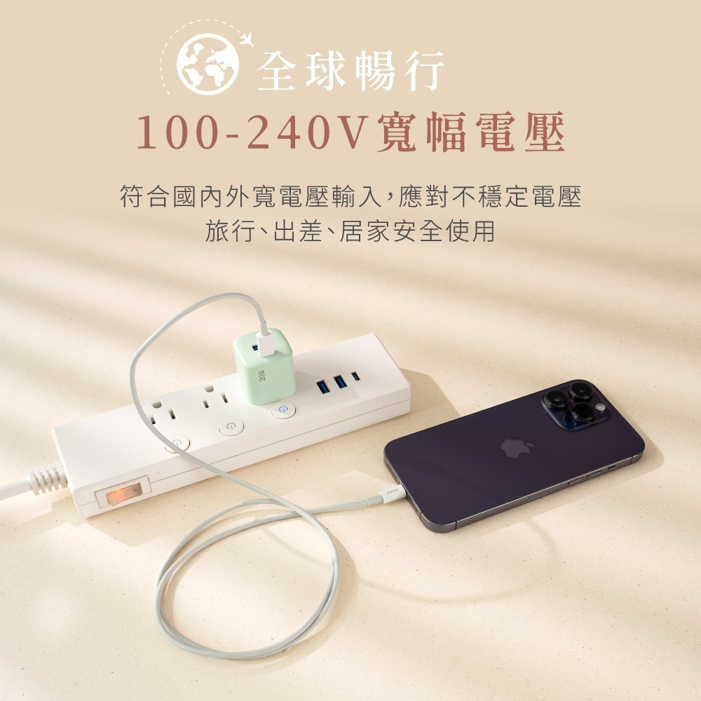 【現貨附發票】KINYO 耐嘉 氮化鎵雙孔PD充電器20W USB+Type-C USB充電器 1入 PDCB-120-細節圖7