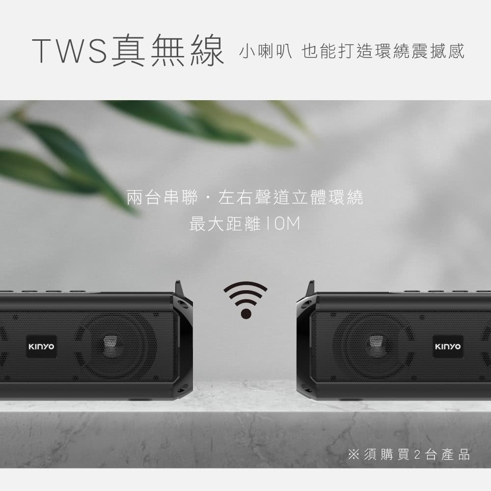 【現貨附發票】KINYO 耐嘉 LED行動藍牙讀卡喇叭 藍牙音箱 藍牙喇叭 1入 BTS-733-細節圖9