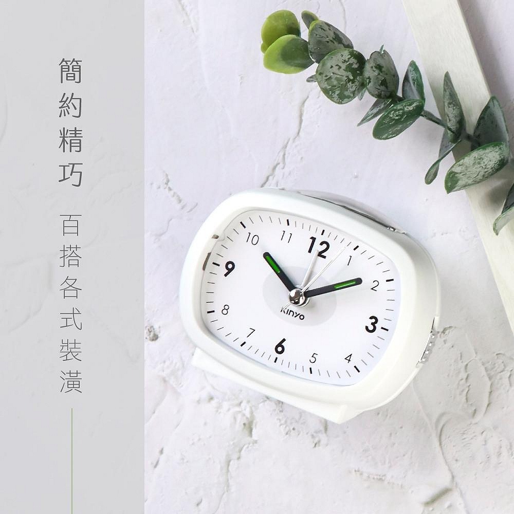 【現貨附發票】KINYO 耐嘉 輕量小巧貪睡靜音鬧鐘 1入 ACK-8130-細節圖2