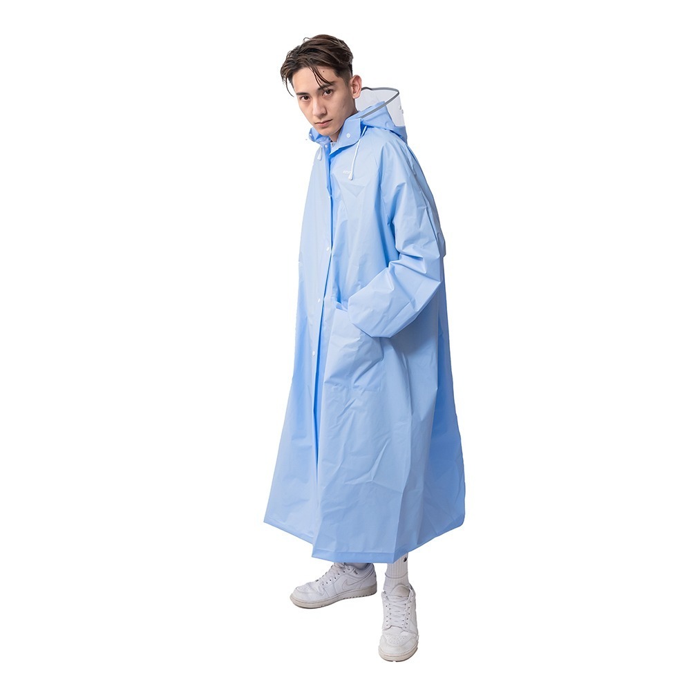 【現貨附發票】KINYO 耐嘉 雙帽檐背包型全開式雨衣 1入 RCT-663-規格圖9