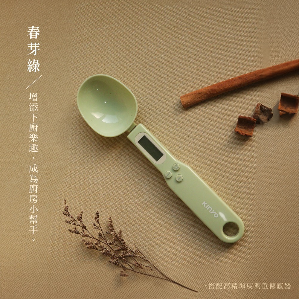 【現貨附發票】KINYO 耐嘉 高精準電子湯匙秤 料理秤 食物秤 烘焙秤 電子秤 磅秤 1入 DS-001-細節圖10